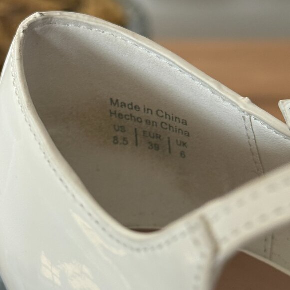 Aldo white coquette y2k platform heels - Picture 11 of 11
